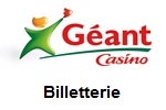 Géant Casino Billetterie